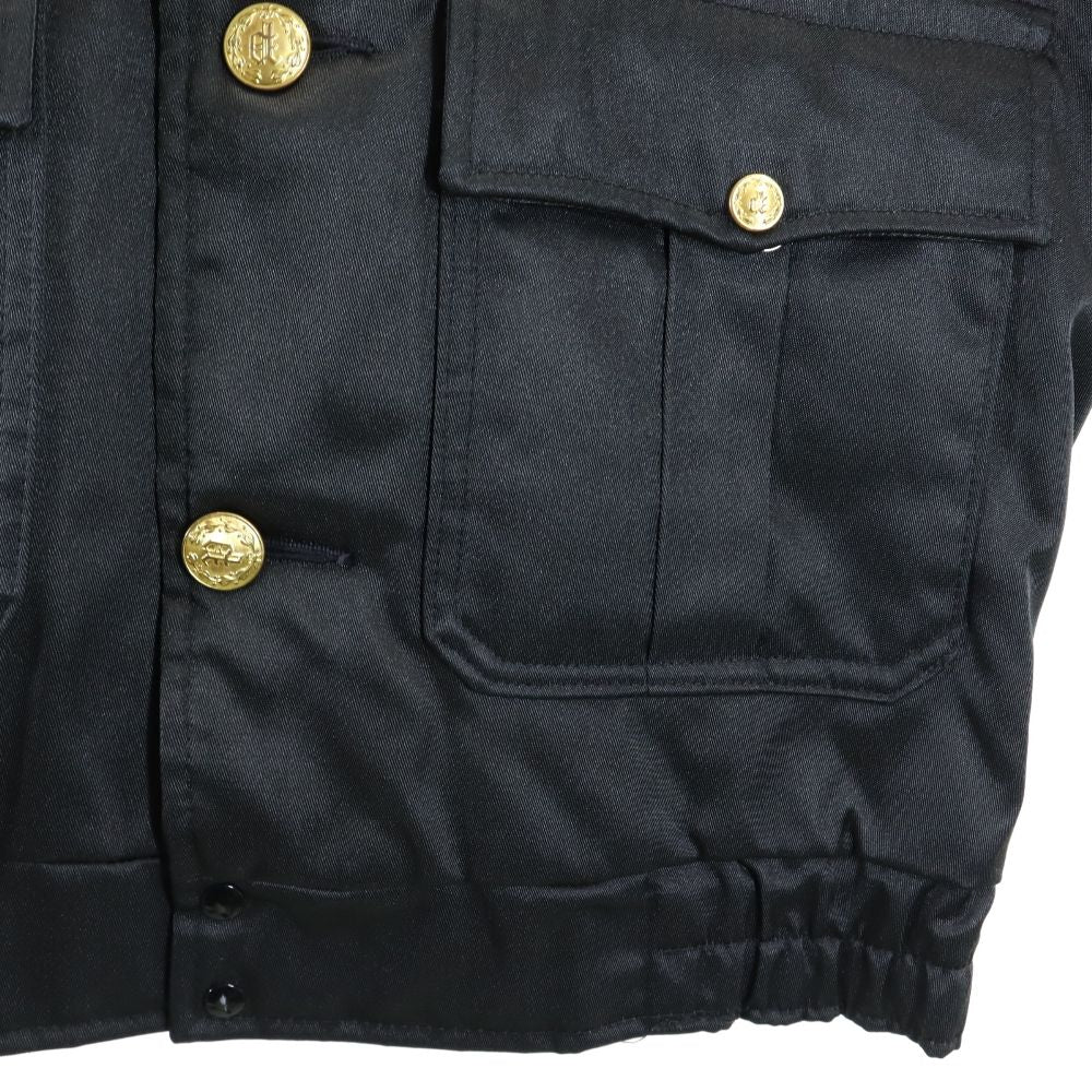 ゴールデンフリース 80s スピワック ポリスマンジャケット ヴィンテージ ファー ジャケット 38 ブラック GOLDEN FLEECE メンズ