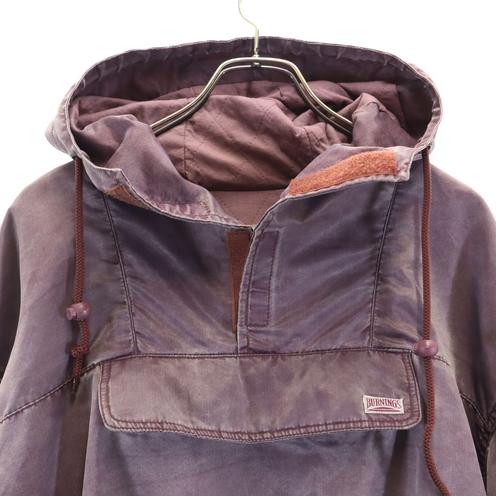 90s 硫化染め プルオーバー ジャケット F パープル系 裏キルティング レディース