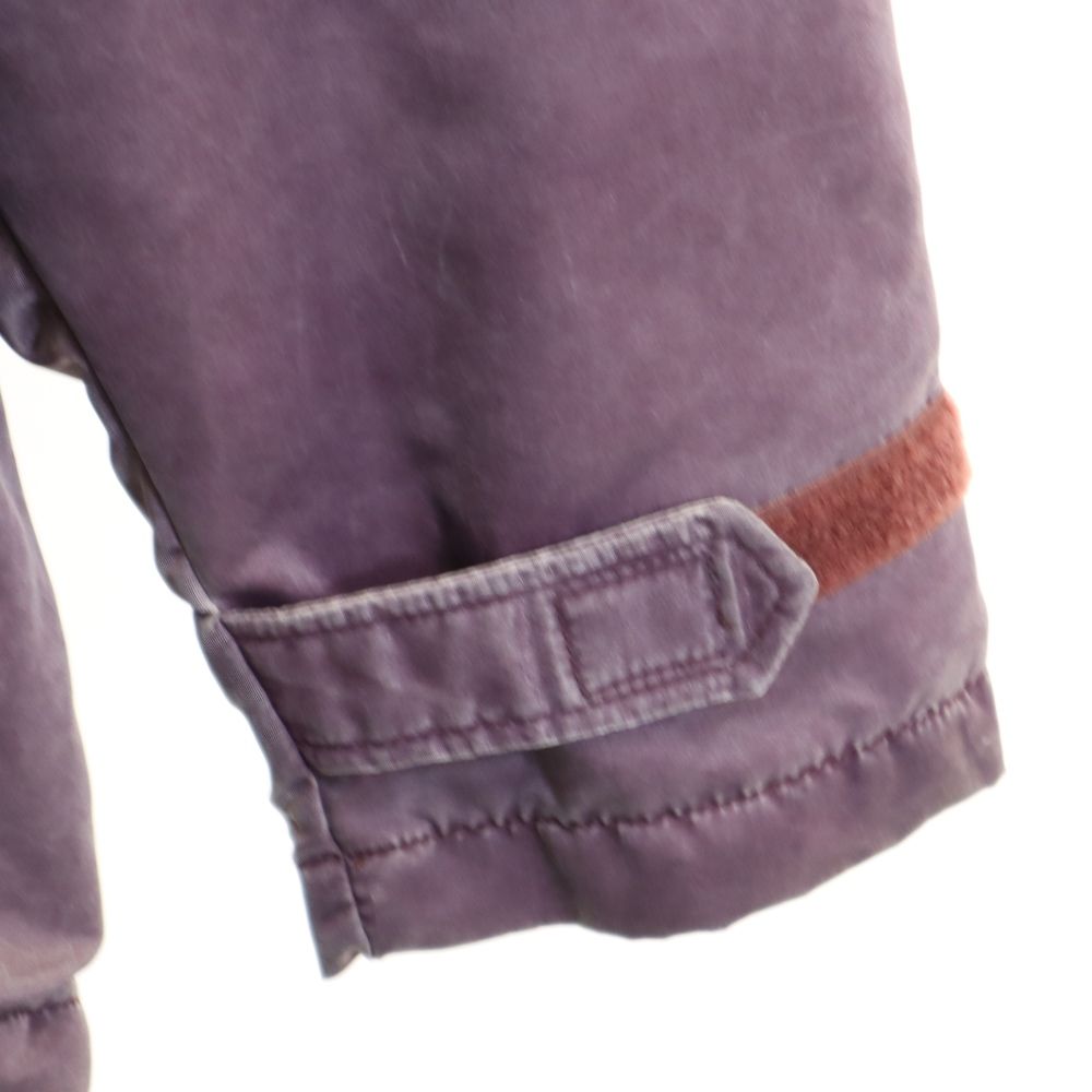 90s 硫化染め プルオーバー ジャケット F パープル系 裏キルティング レディース