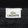 ラコステ 長袖 Vネック ウール ニット カーディガン 4 ブラック LACOSTE メンズ