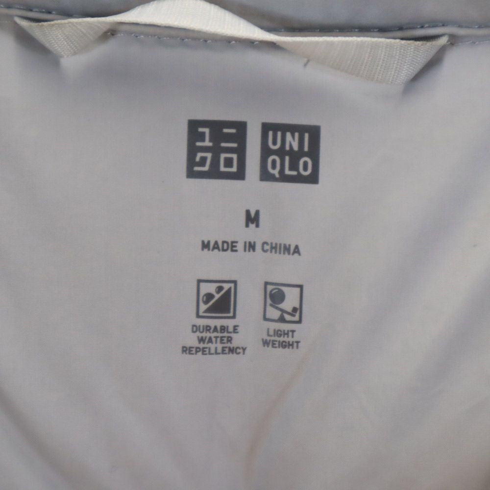 UNIQLO ユニクロ シームレス ウルトラライトダウンジャケット M グレー フード レディース
