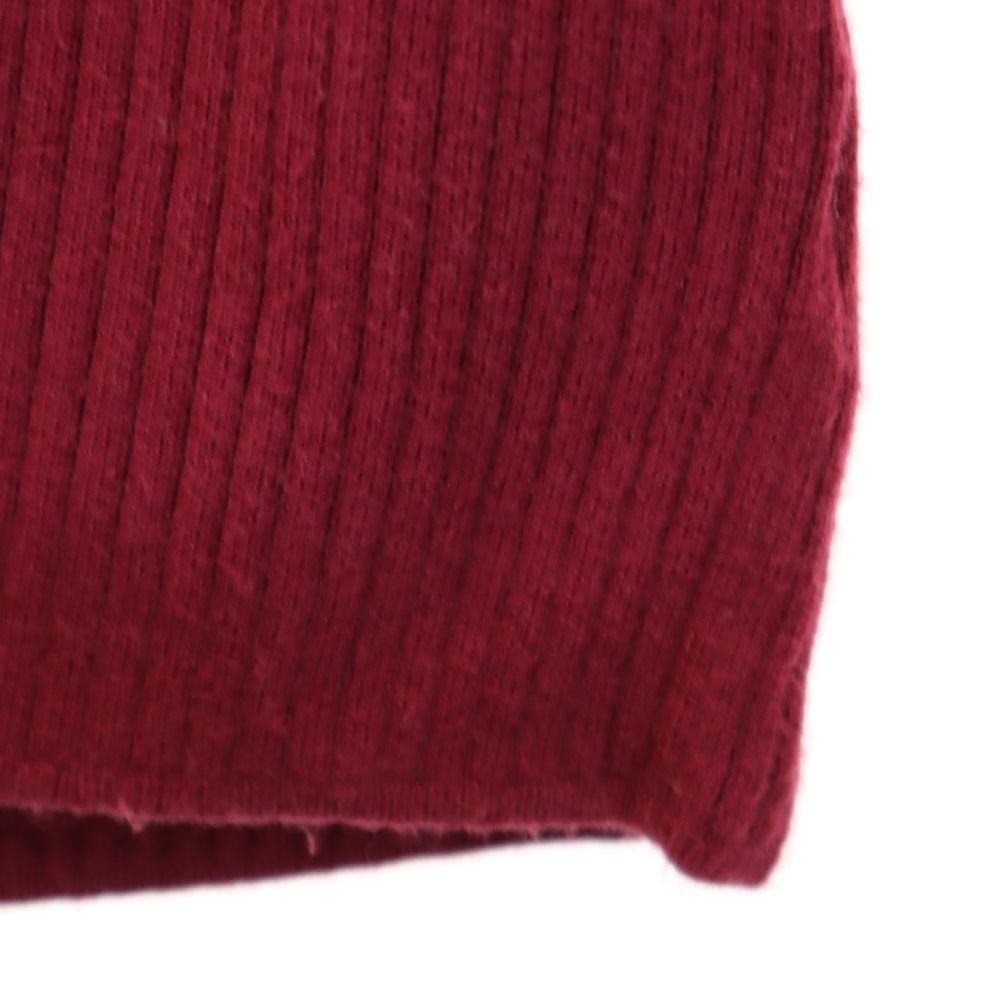 Calvin klein カルバンクライン ウールブレンド 長袖 Vネック セーター L レッド系 ニット メンズ