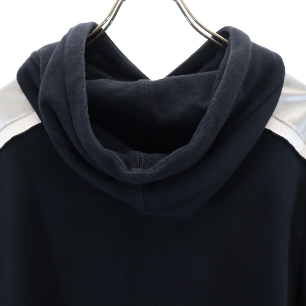 Kappa カッパ 長袖 スウェットパーカー L ブラック系 レディース