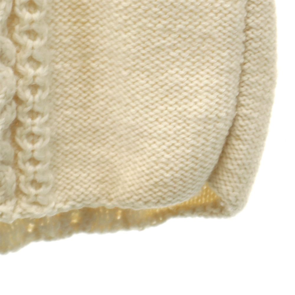 MICHAELA BUERGER ミカエラビュルガー 長袖 トレーナー 切替 スウェット ホワイト プルオーバー 裏起毛 レディース