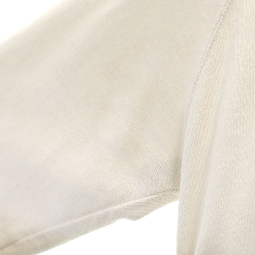 MICHAELA BUERGER ミカエラビュルガー 長袖 トレーナー 切替 スウェット ホワイト プルオーバー 裏起毛 レディース