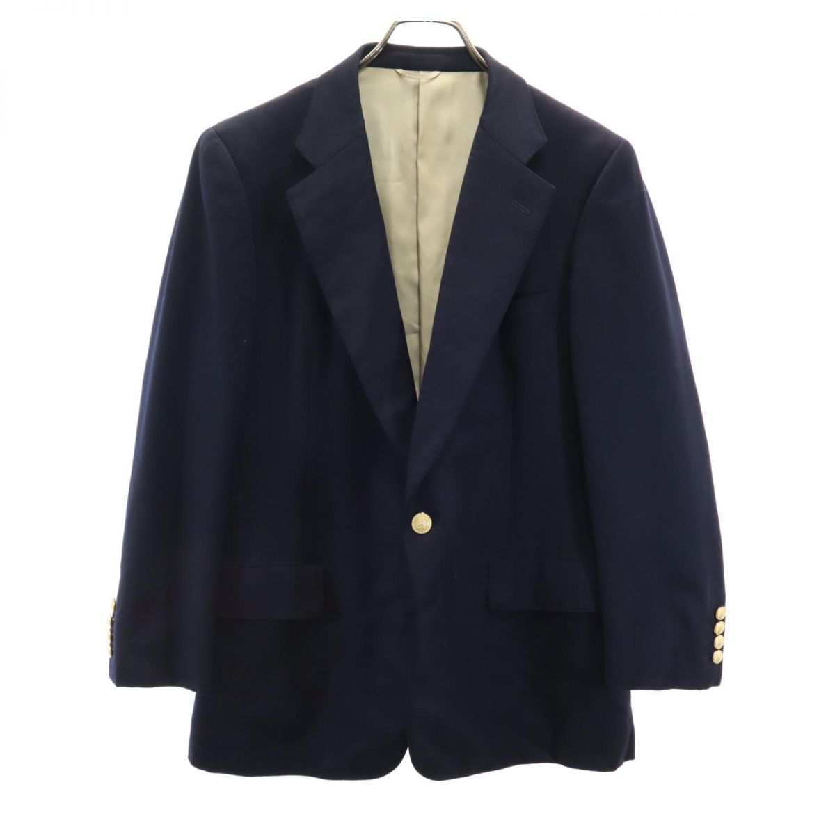 Aquascutum アクアスキュータム テーラードジャケット 92A ネイビー メンズ