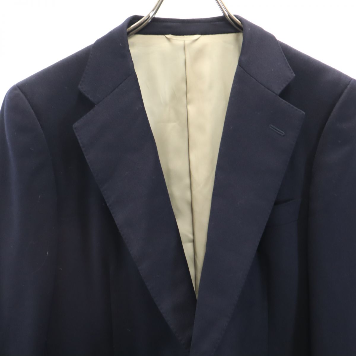 Aquascutum アクアスキュータム テーラードジャケット 92A ネイビー メンズ