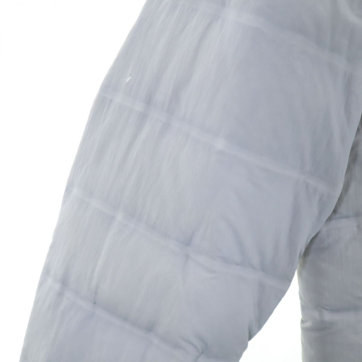 UNIQLO ユニクロ シームレス ウルトラライトダウンジャケット L グレー フード レディース