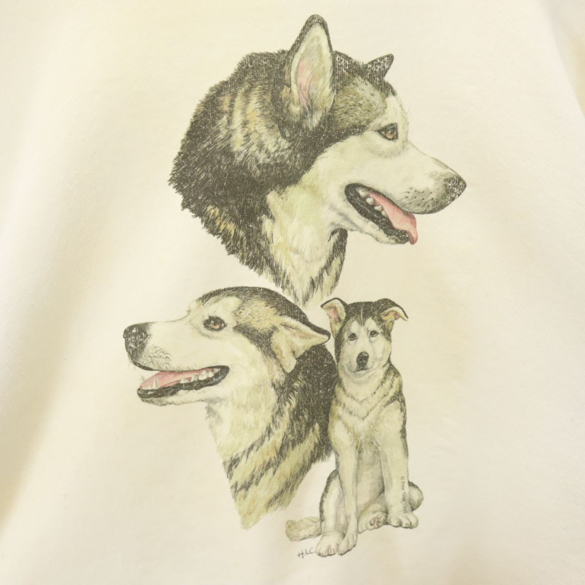 FRUIT OF THE LOOM フルーツオブザルーム 90s オールド 長袖 トレーナー XL ホワイト スウェット 裏起毛 メンズ