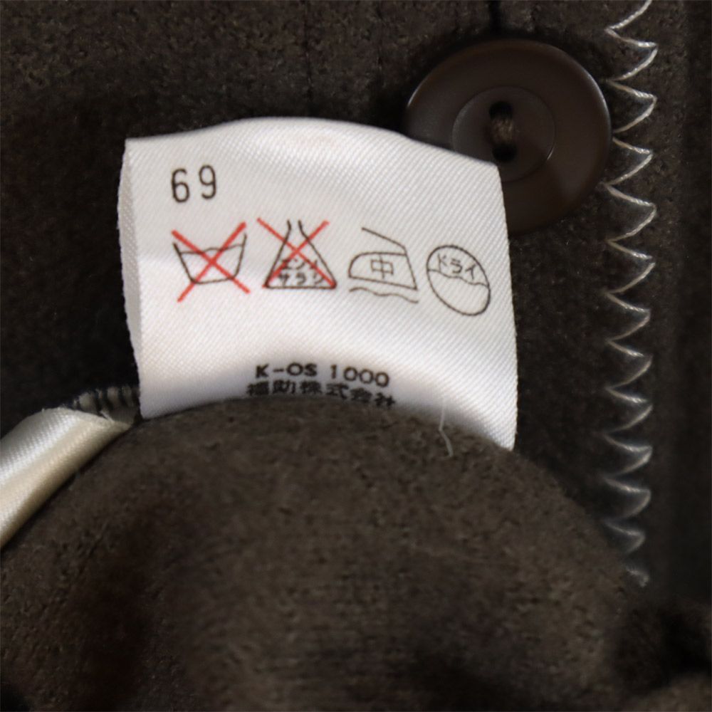 LANCEL ランセル 長袖 ウール シャツ M ブラウン系 レディース