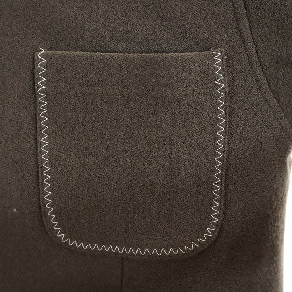 LANCEL ランセル 長袖 ウール シャツ M ブラウン系 レディース