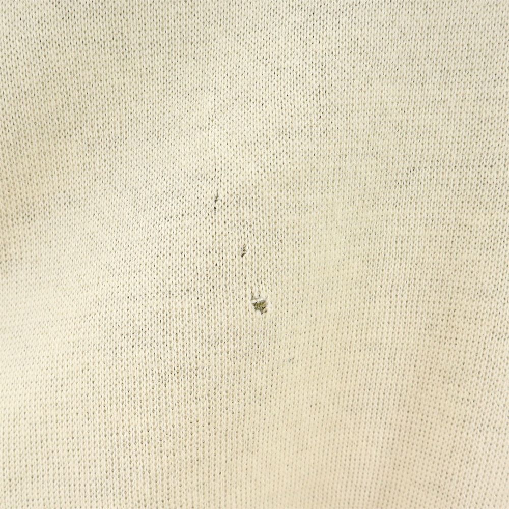 ランセル 長袖 ウール セーター M グリーン系 LANCEL ニット メンズ