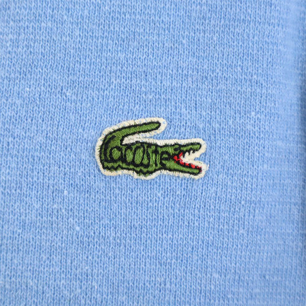 ラコステ 長袖 Vネック セーター 3 ブルー LACOSTE ニット メンズ