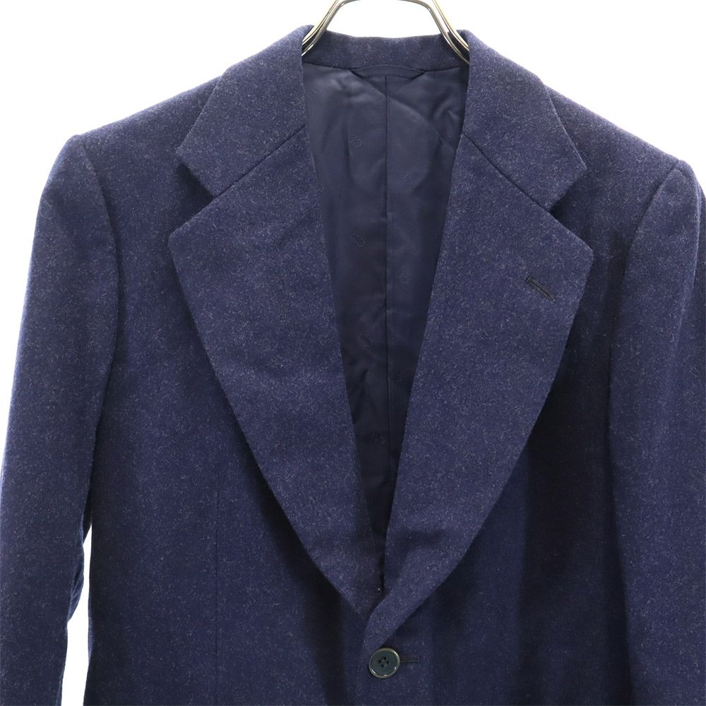 Christian Dior クリスチャンディオール 90s オールド ウール テーラードジャケット S ネイビー メンズ