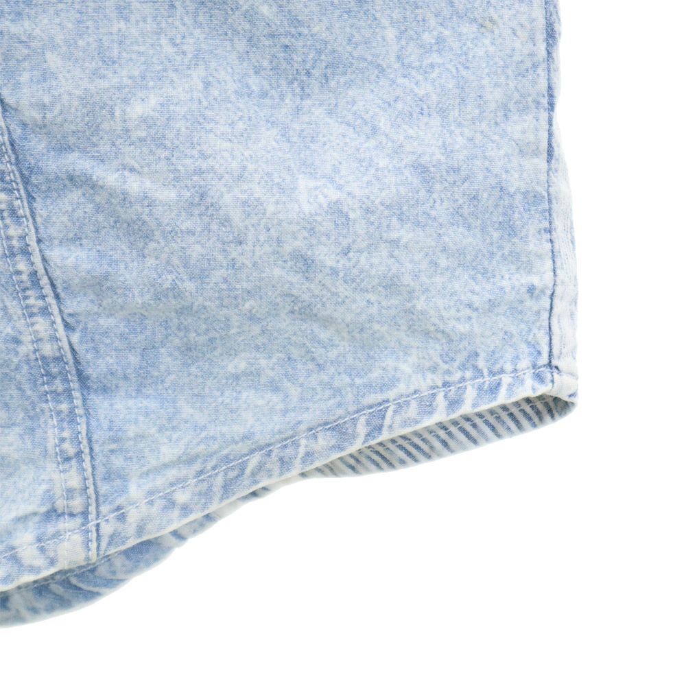 JCRDACHS STUDIO 80s 90s オールド デザイン 長袖 シャツ M ブルー系 レディース