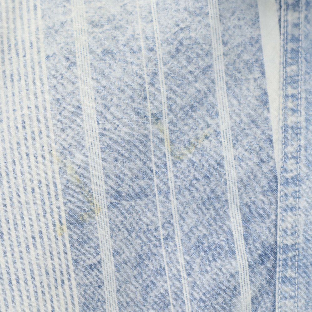 JCRDACHS STUDIO 80s 90s オールド デザイン 長袖 シャツ M ブルー系 レディース