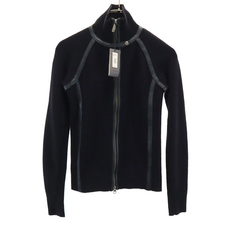 未使用 アルマーニエクスチェンジ ニットジャケット S ブラック ARMANI EXCHANGE レディース