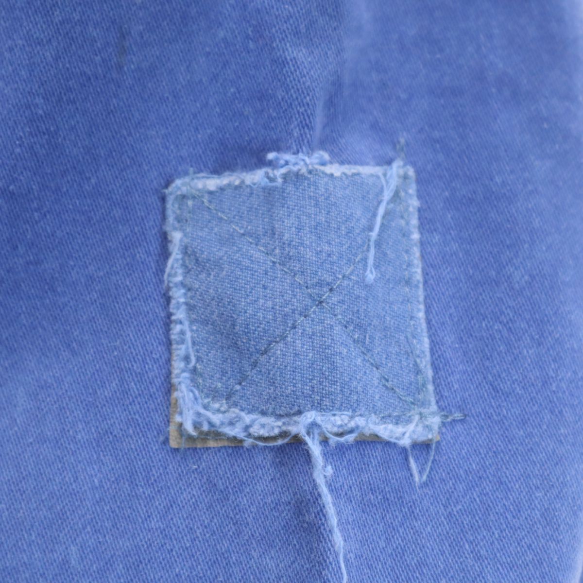 HBSCHOTZ 80s リフレクター ユーロワーク ヴィンテージ ワークジャケット 56 ブルー メンズ