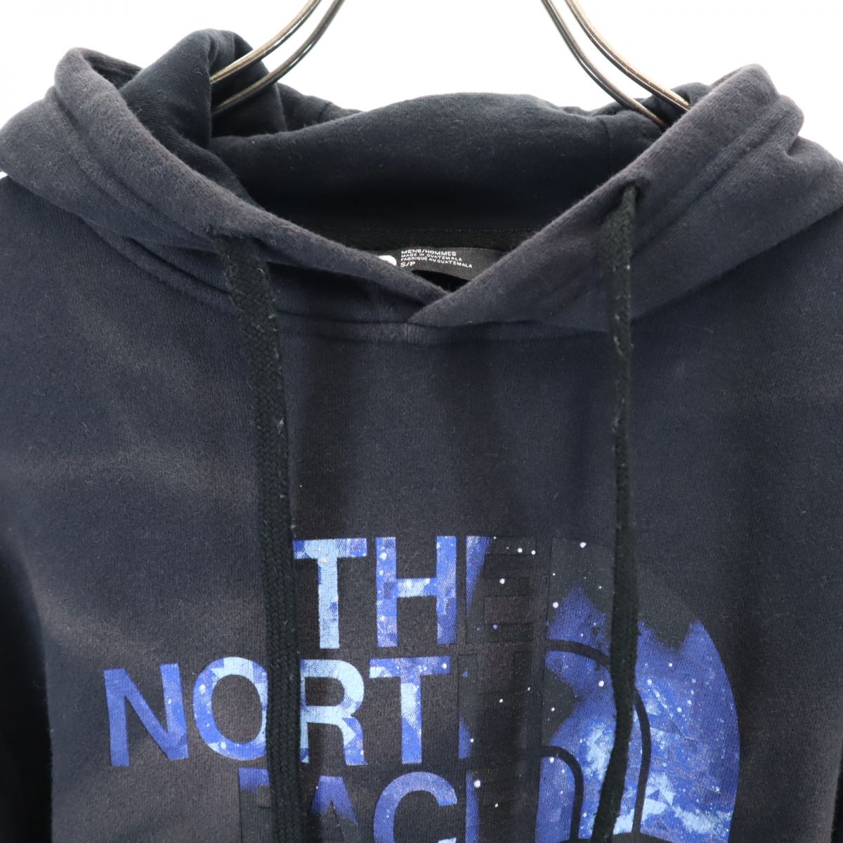 ノースフェイス アウトドア 長袖 スウェットパーカー S 黒 THE NORTH FACE 裏起毛 メンズ
