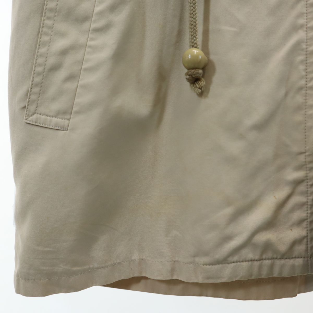 DAKS ダックス 日本製 長袖 ジップパーカー 9AR ベージュ レディース