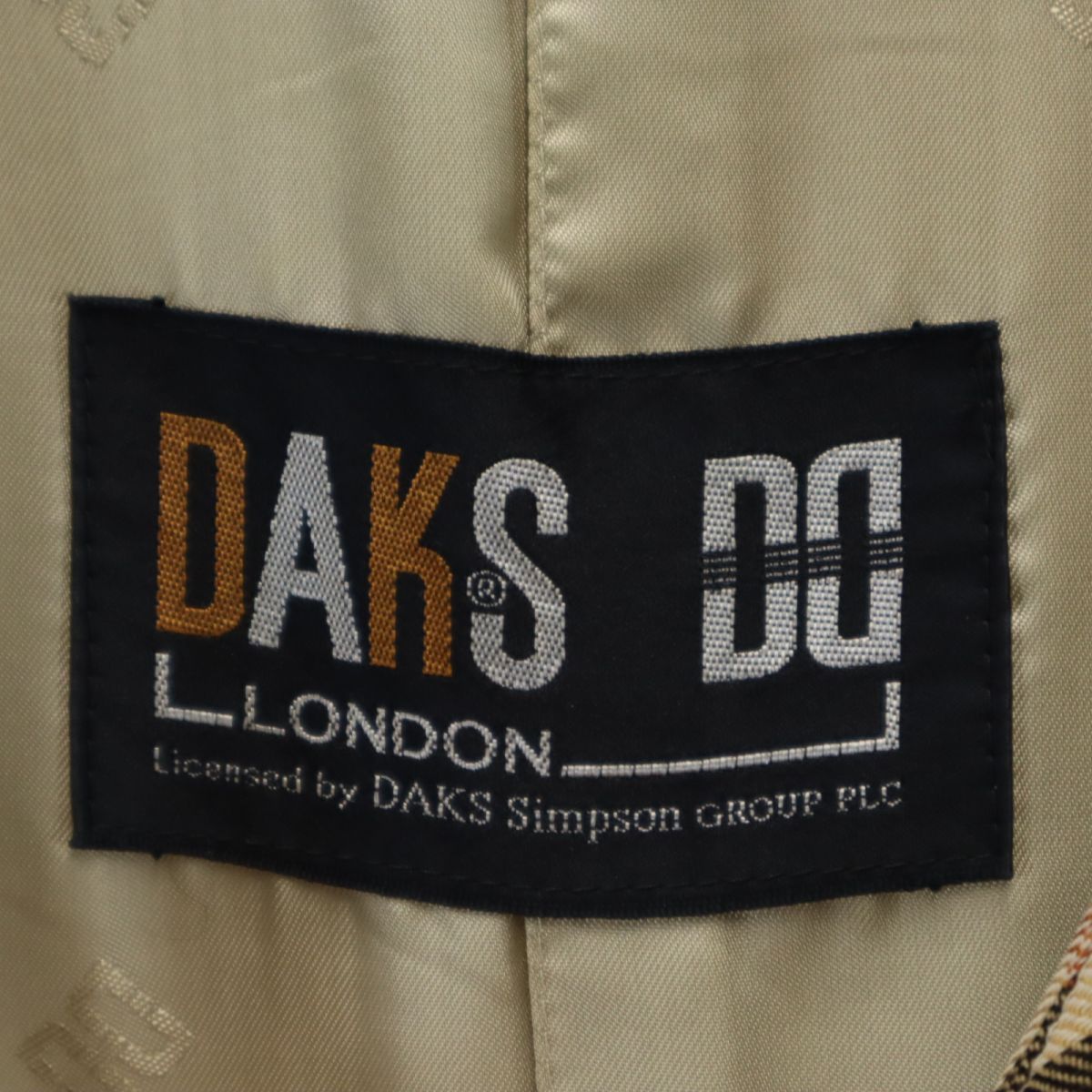DAKS ダックス 日本製 長袖 ジップパーカー 9AR ベージュ レディース