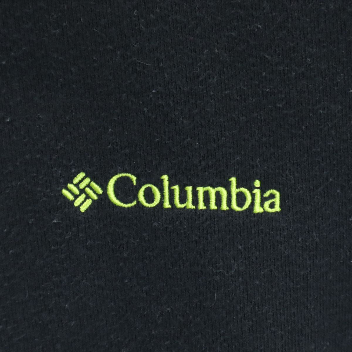Columbia コロンビア アウトドア 長袖 ジップパーカー S 黒 裏起毛 メンズ