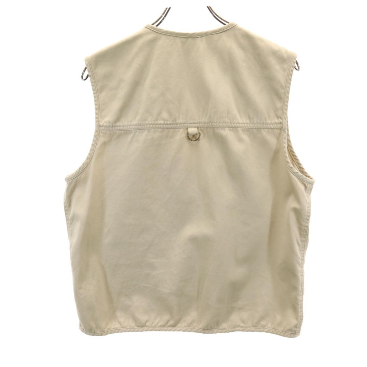 リズウェア ベスト S ブラウン LIZWEAR フィッシング メンズ