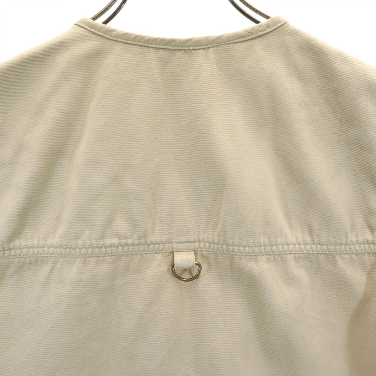 リズウェア ベスト S ブラウン LIZWEAR フィッシング メンズ