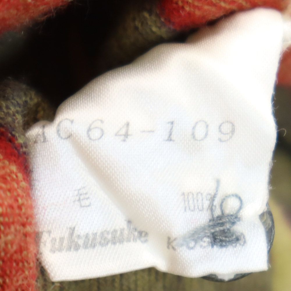 YVES SAINT LAURENT イヴサンローラン 90s オールド ボーダー柄 長袖 ウール ニット ポロシャツ L メンズ