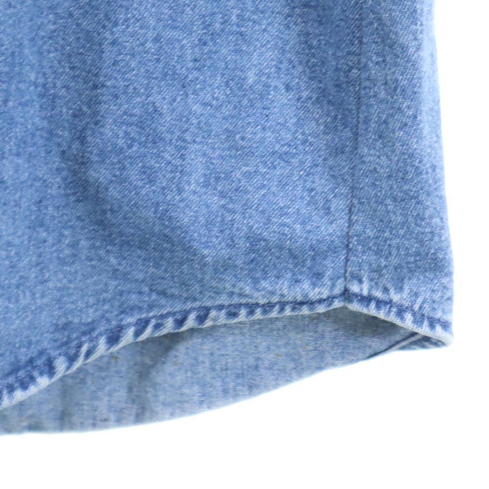 TOMMY HILFIGER トミーヒルフィガー 90s オールド フラッグタグ 長袖 デニム ボタンダウンシャツ L メンズ