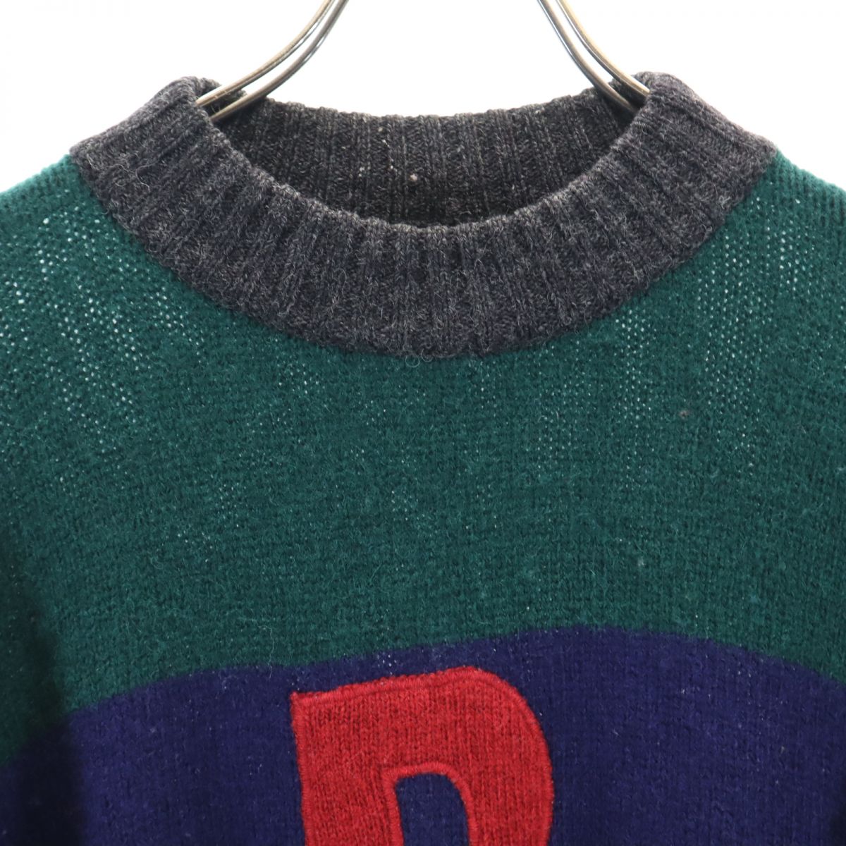 UNITED COLORS OF BENETTON ユナイテッド カラーズ オブ ベネトン 90s イタリア製 オールド 長袖 セーター ニット メンズ