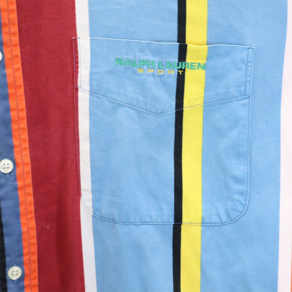 RALPH LAUREN SPORT ラルフローレン スポーツ 長袖 ボタンダウンシャツ L メンズ