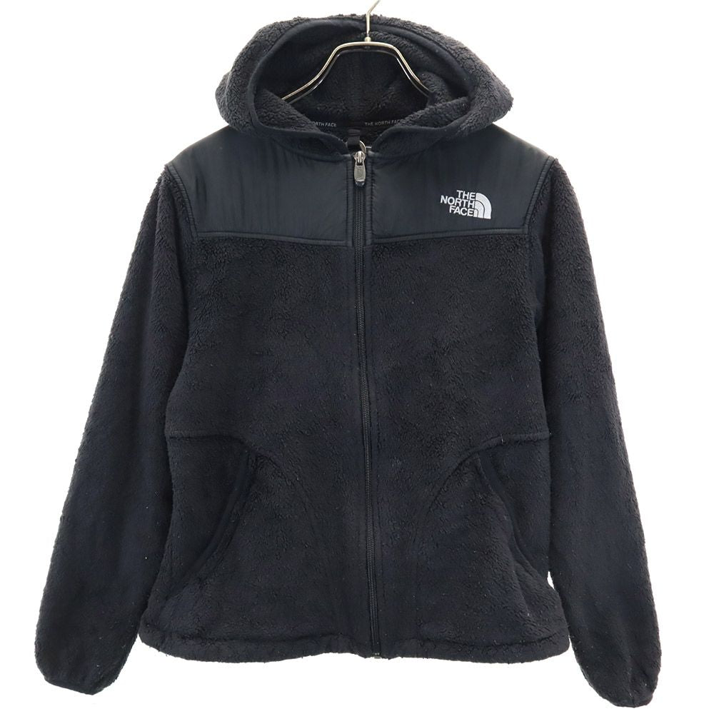 THE NORTH FACE ノースフェイス アウトドア フリース ジップパーカー S 黒 レディース