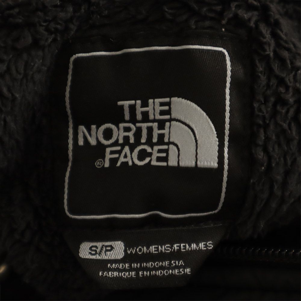 THE NORTH FACE ノースフェイス アウトドア フリース ジップパーカー S 黒 レディース