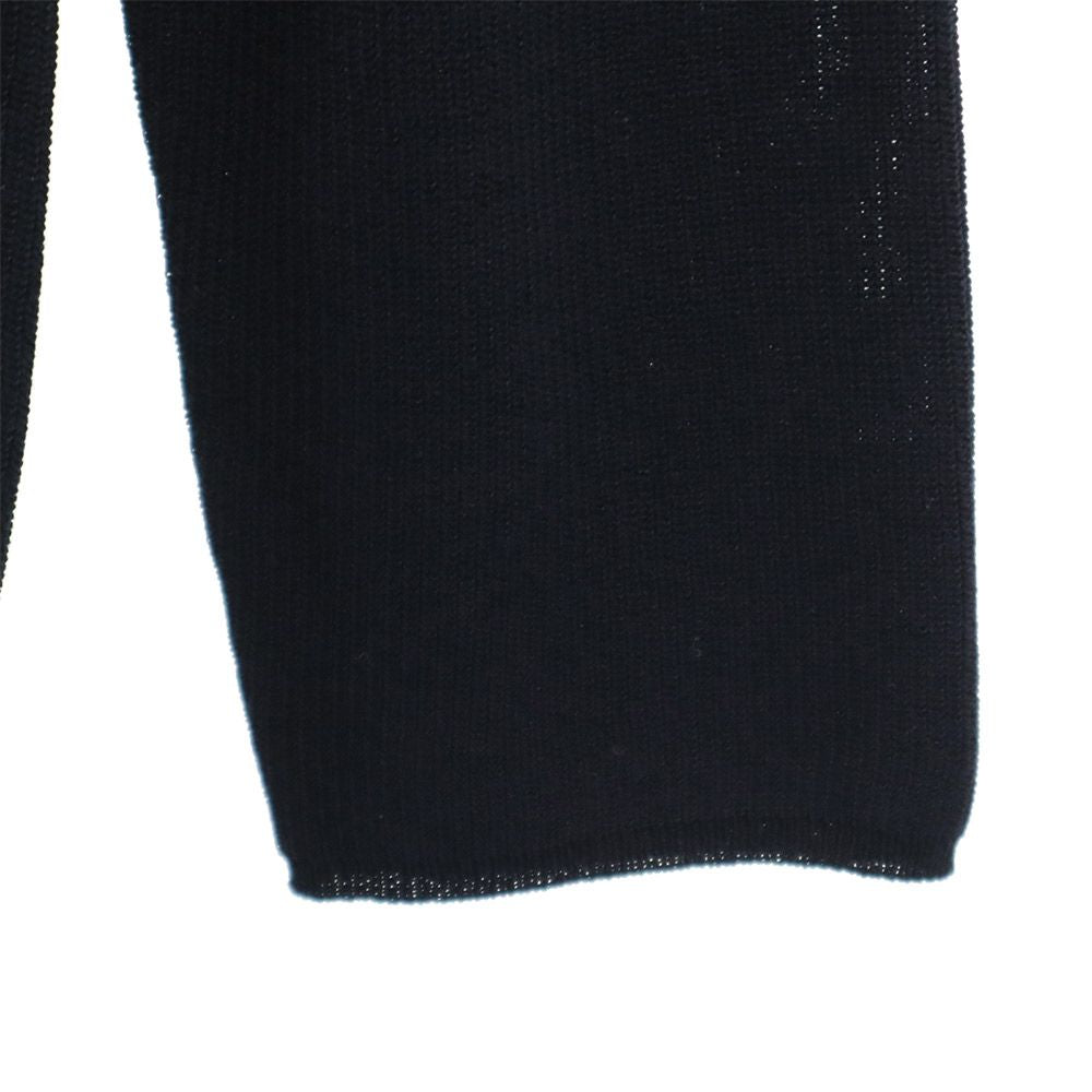 ピエールカルダン オールド 長袖 カーディガン L ブラック Pierre Cardin レディース