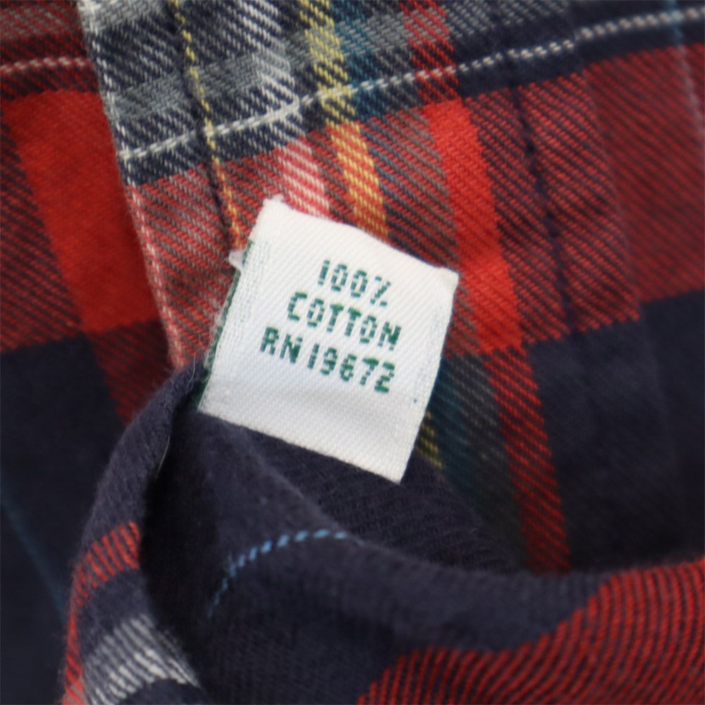 Polo by Ralph Lauren ポロバイラルフローレン 80s 緑タグ ヴィンテージ ボーイズ チェック柄 長袖 ボタンダウンシャツ 18 キッズ