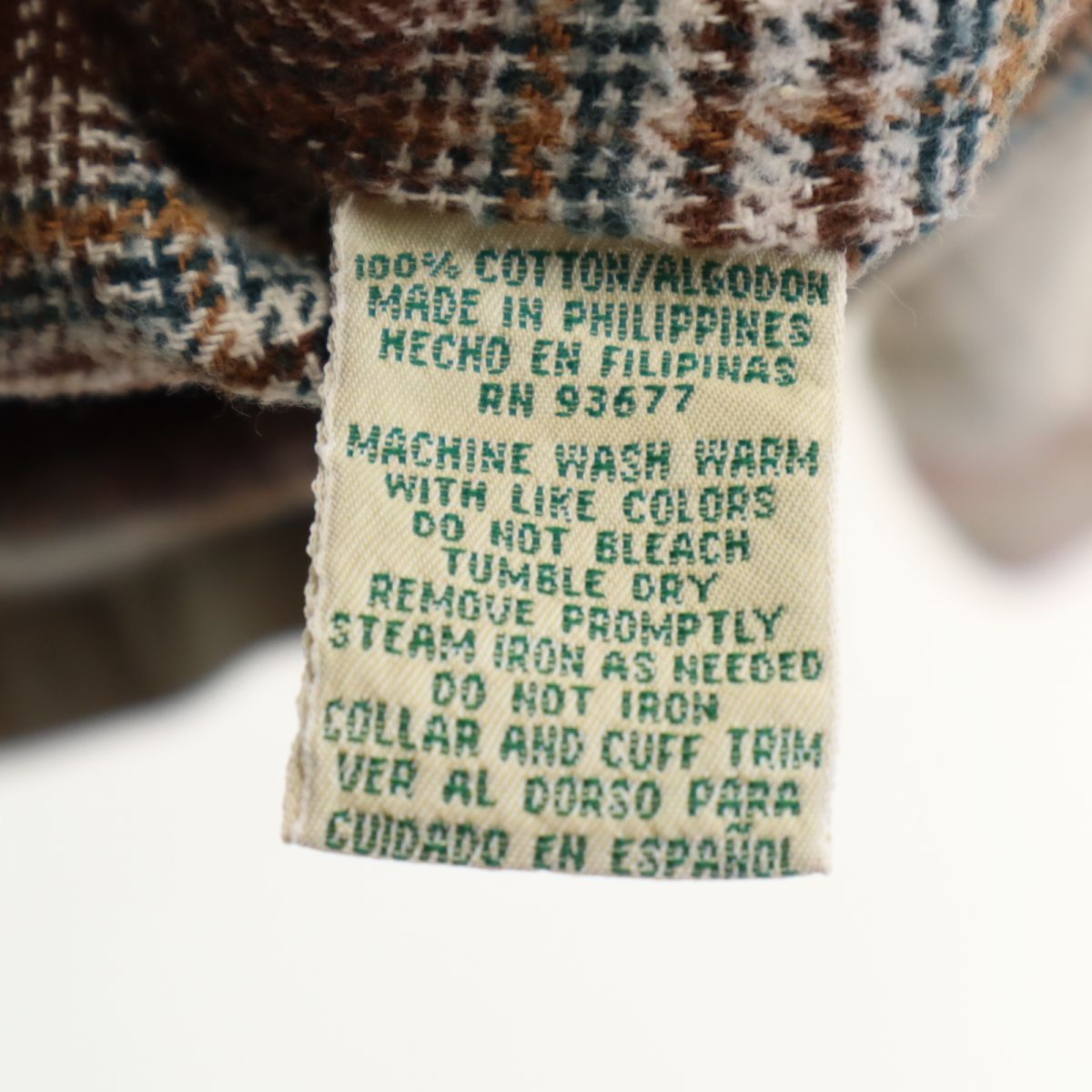 STJOHN’sBAY セントジョンズベイ 90s オールド ジャケット 2X アイボリー系×ブラウン ビッグサイズ コーデュロイ襟 メンズ