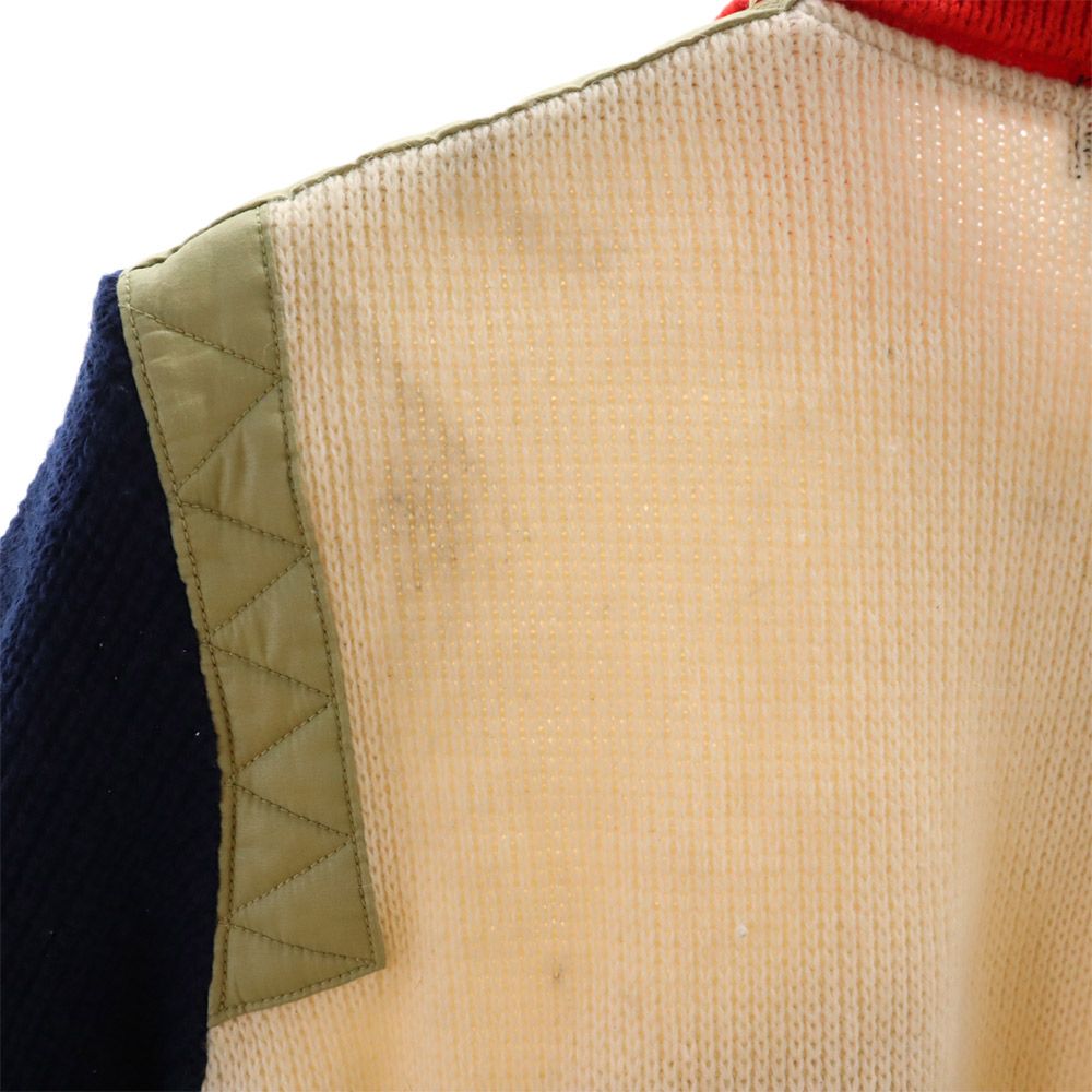 ディマジオ 90s 長袖 ハーフジップ セーター 3 DIMAGGIO ニット プルオーバー オールド ヴィンテージ メンズ