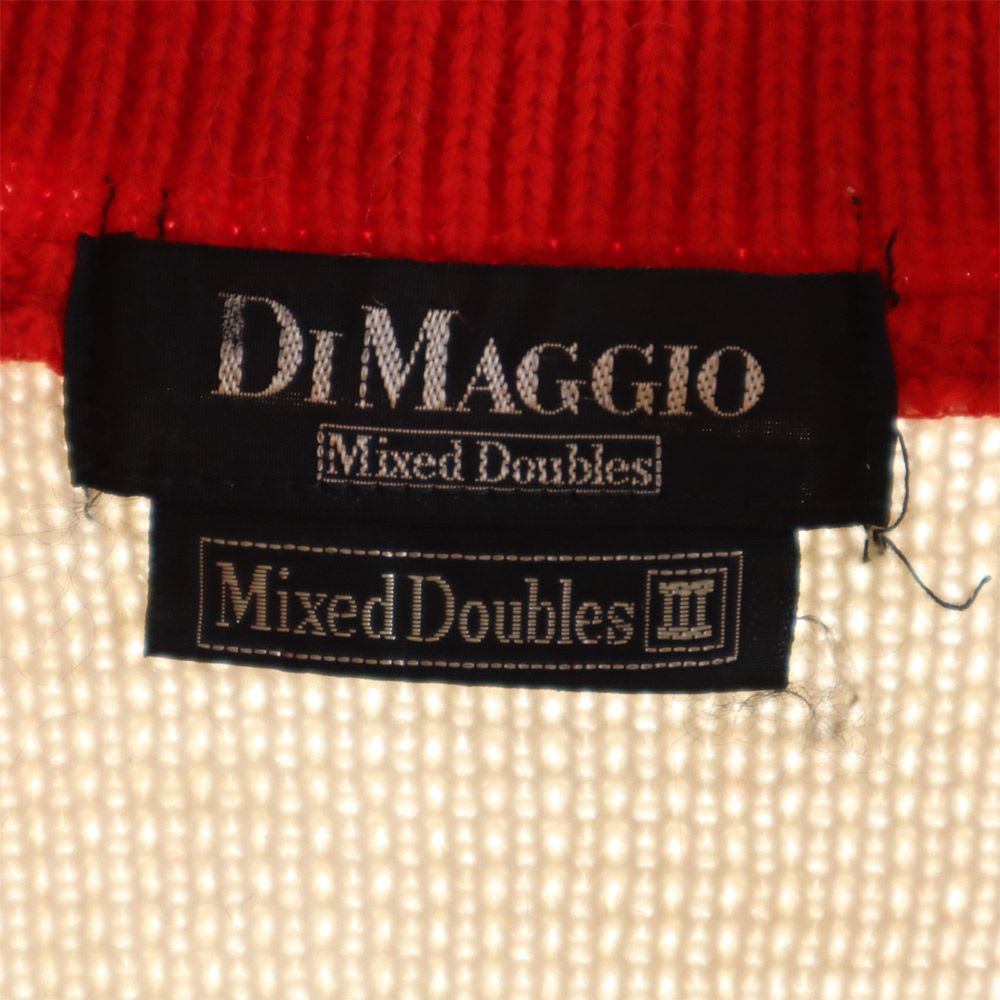 ディマジオ 90s 長袖 ハーフジップ セーター 3 DIMAGGIO ニット プルオーバー オールド ヴィンテージ メンズ