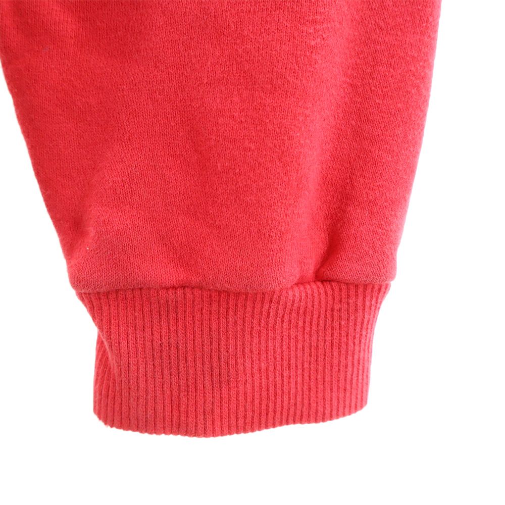 Mickey Family ミッキーファミリー 90s ミッキーマウス プリント 長袖 トレーナー レッド スウェット オールド ヴィンテージ メンズ