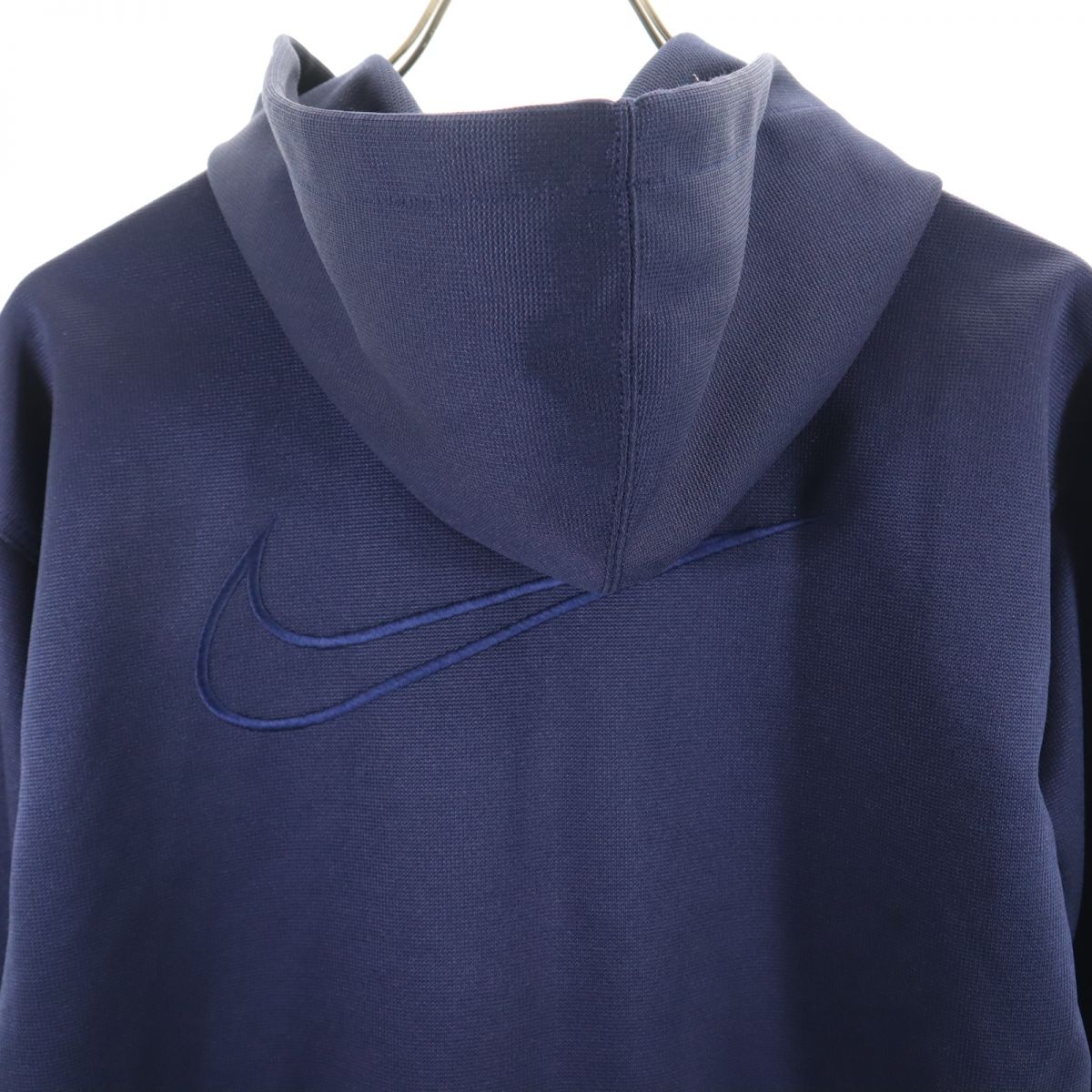 NIKE ナイキ 90s 白タグ 日本製 ジャージ ハーフジップ パーカー M ネイビー プルオーバー オールド ヴィンテージ メンズ