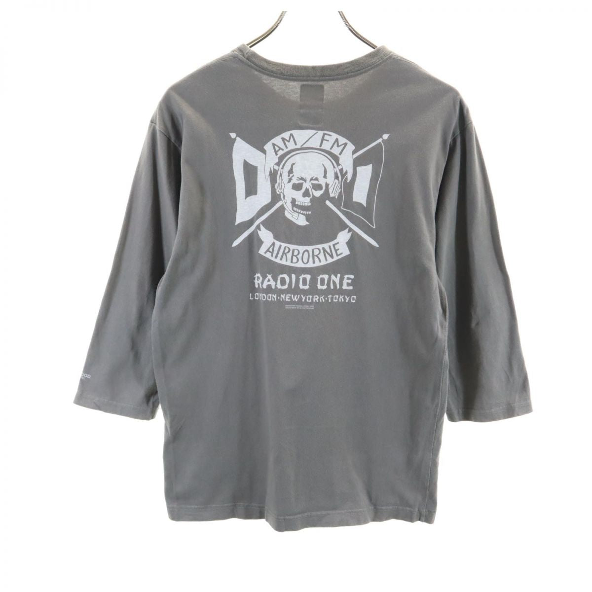 NEIGHBORHOOD ネイバーフッド 日本製 7分袖 Tシャツ 2 グレー系 ロンT メンズ