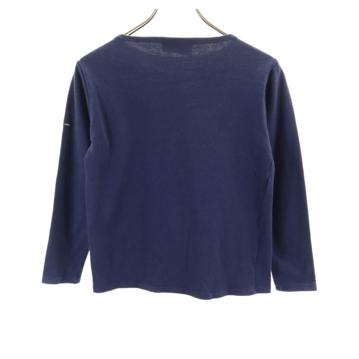 SAINT JAMES セントジェームス 長袖 ボートネック バスクシャツ XXS ネイビー系 ロンT レディース