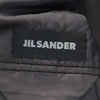 ジルサンダー テーラーメイド ストライプ スーツ 上下 セットアップ 48 グレー系 JIL SANDER ボタンフライ メンズ