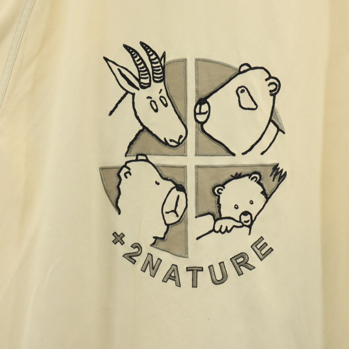 JC de CASTELBAJAC カステルバジャック ジップジャケット 4 ベージュ系 ＋2NATURE メンズ