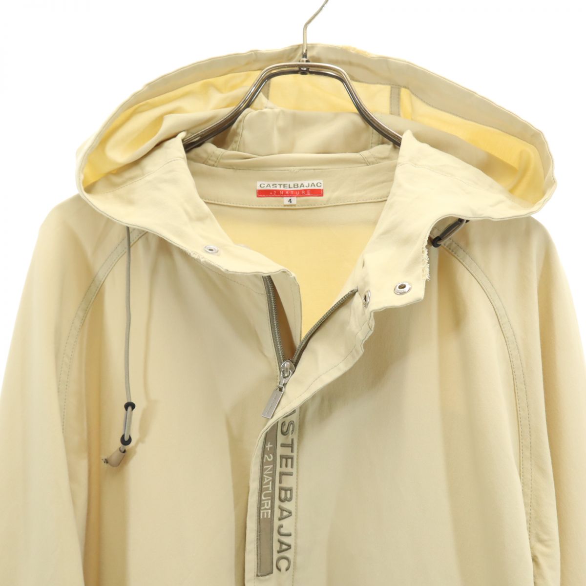 JC de CASTELBAJAC カステルバジャック ジップジャケット 4 ベージュ系 ＋2NATURE メンズ