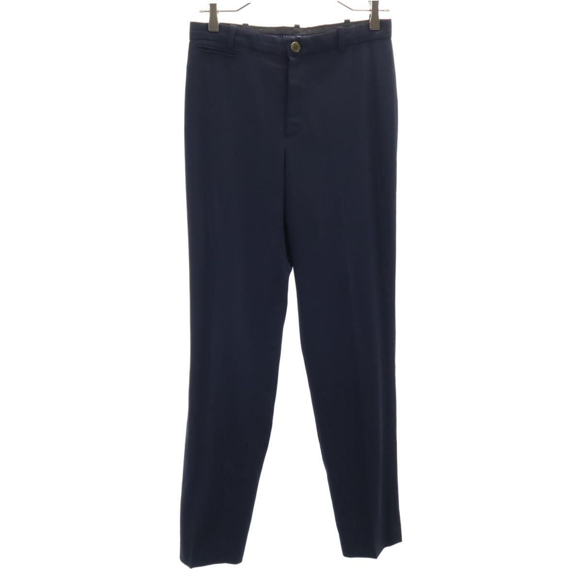 RALPH LAUREN ラルフローレン 日本製 ウール パンツスーツ 上下 セットアップ 9 ネイビー レディース