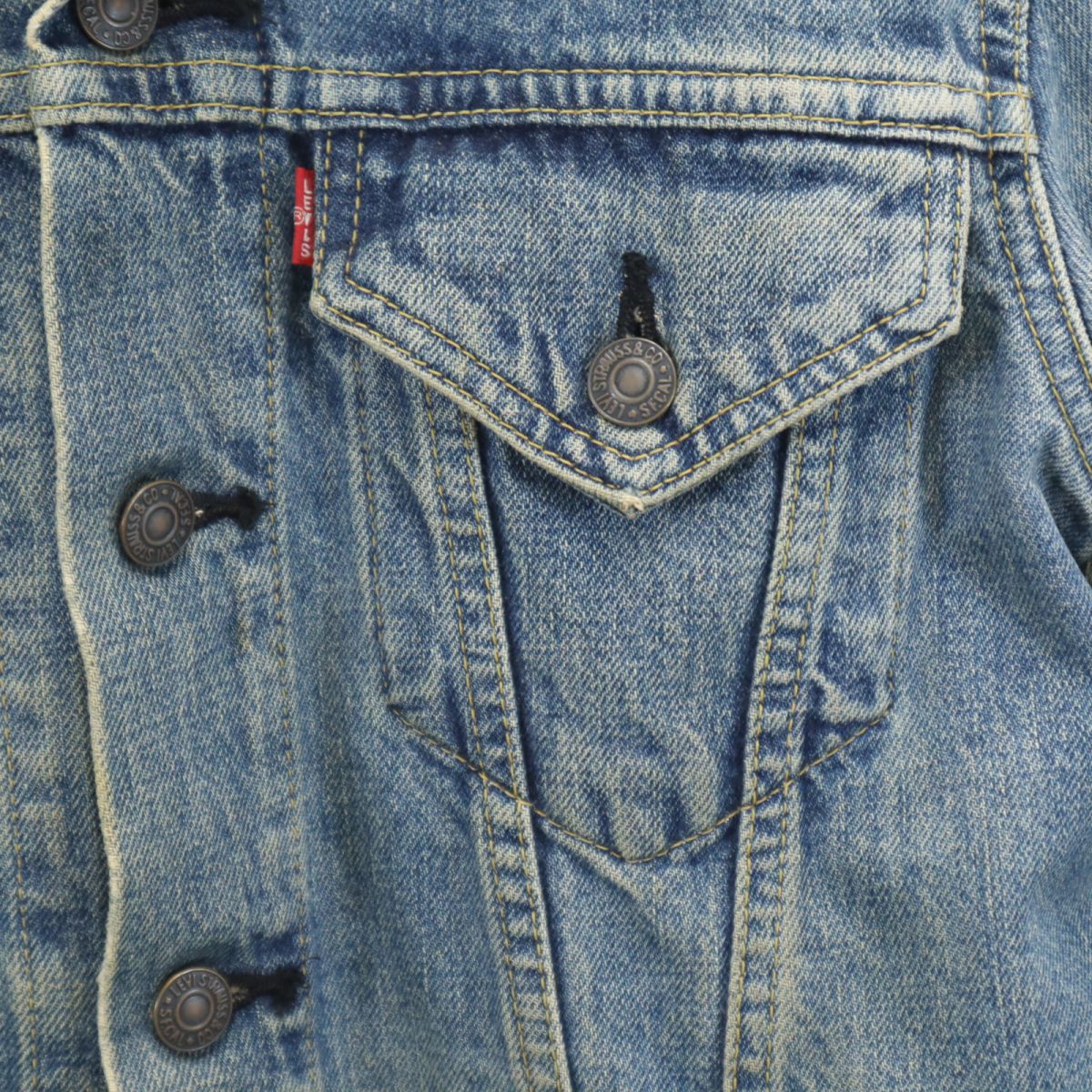 Levi's リーバイス 90s 日本製 557 3rd BIG E デニムジャケット 36 ブルー系 メンズ