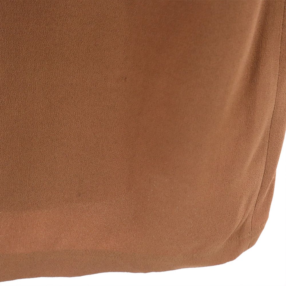 SAINT LAURENT サンローラン フランス製 オールド 長袖 カットソー 38 ブラウン系 肩パット レディース