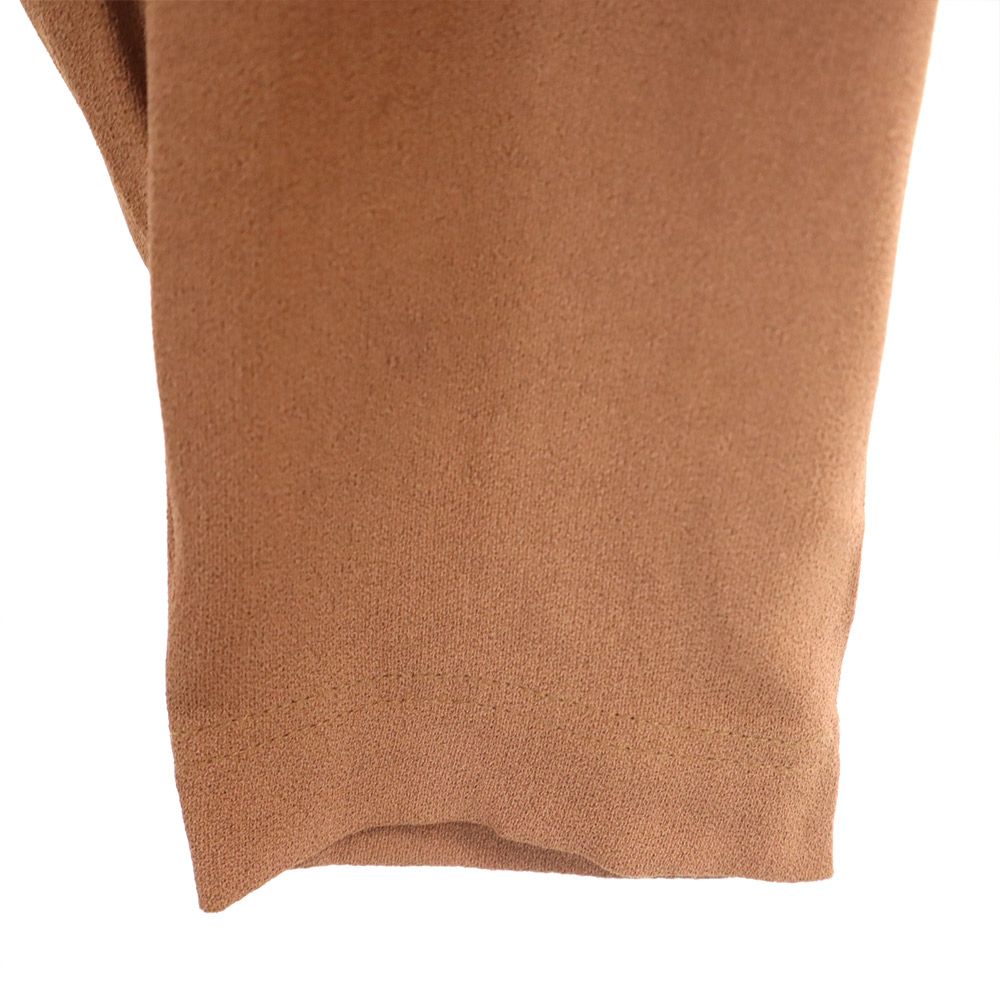 SAINT LAURENT サンローラン フランス製 オールド 長袖 カットソー 38 ブラウン系 肩パット レディース